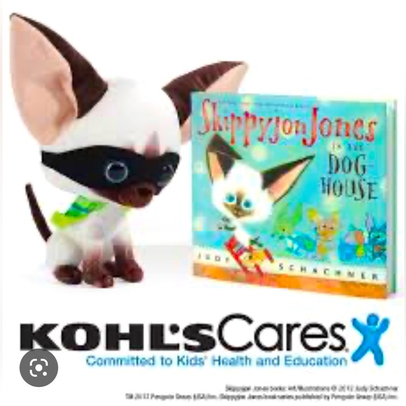 Skippy Jon Jones Books and Stuffed Animal - Picture 2 of 16